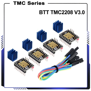 BIGTREETECH TMC2208 V3.0 Stepper Motor Ovládač UART 3D Tlačiarne Diely TMC2130 TMC2209 Pre SKR V1.4 MKS Sgen Rampy 1.4 SKR MINI E3