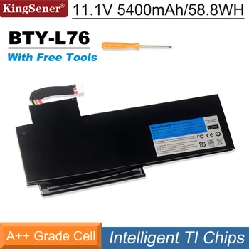 KingSener BTY-L76 Notebook Batéria Pre MSI GS70 2OD 2PC 2PE 2QC 2QD 2QE GS72 MS-1771 MS-1772 MS-1773 MS-ROKU 1774 MEDION X7613 MD98802