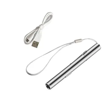 Lekárske Ruke Pero Svetlo USB Nabíjateľné Mini Ošetrovateľskej Baterka LED Baterka + Nehrdzavejúca Oceľ Klip Kvalita a Profesionálne