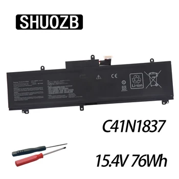 SHUOZB 15.4 V 76Wh C41N1837 Notebook Batéria Pre Asus Zephyrus GX502 GX502G GX502GV GX502GW GU532GU GU502G GU502GU GA502DU GU502GV